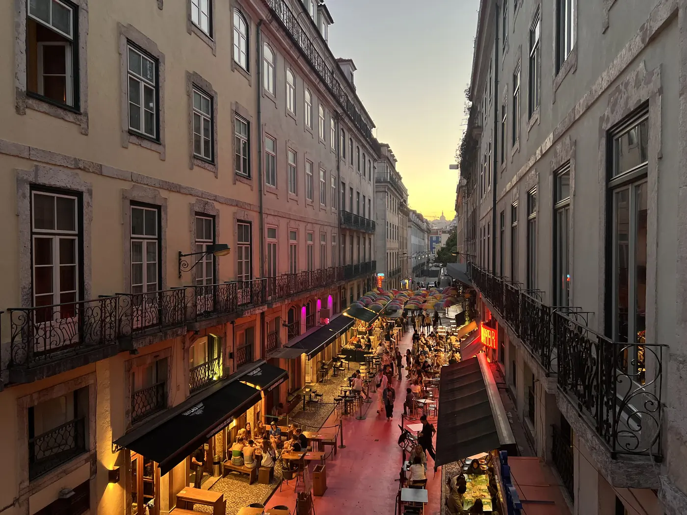 Pink Street, Lisbon