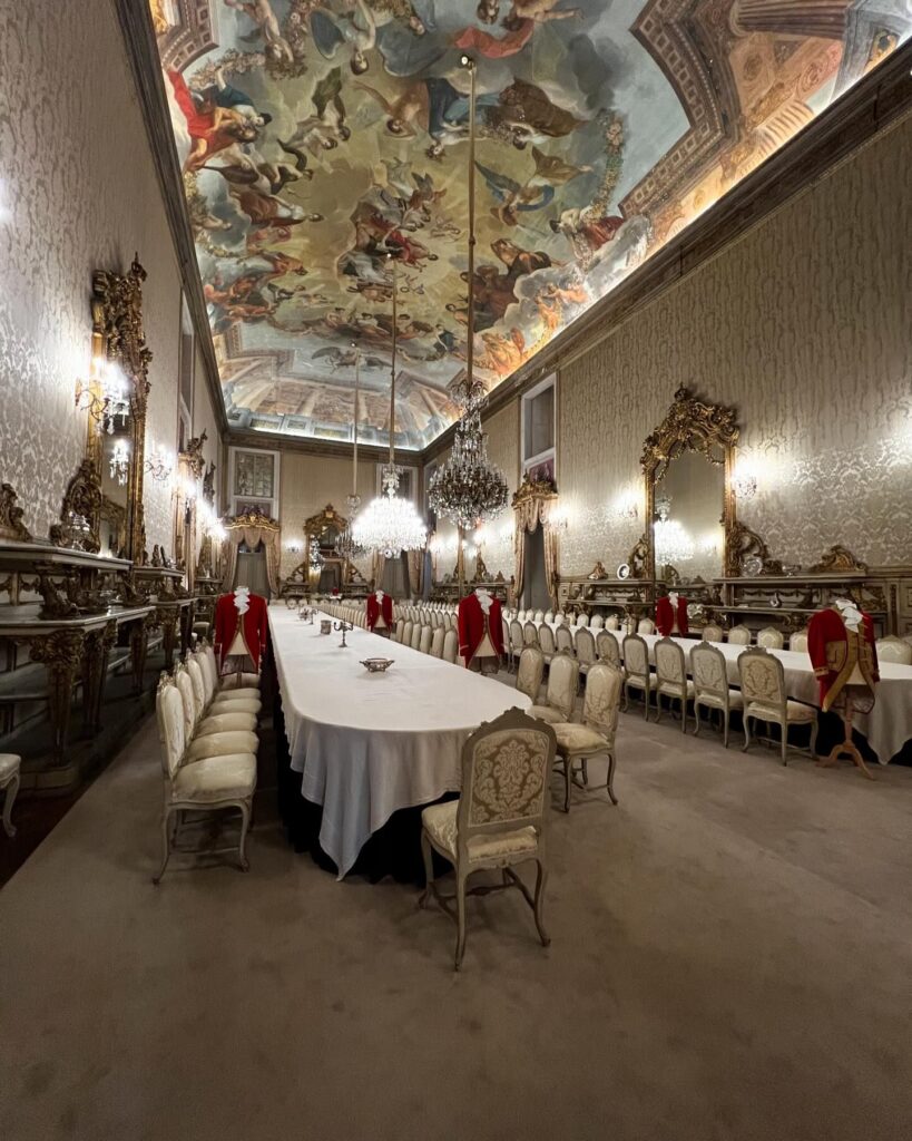 17 Best Indoor Things To Do In Lisbon When it Rains 14 lisbon ajuda palace inside tables