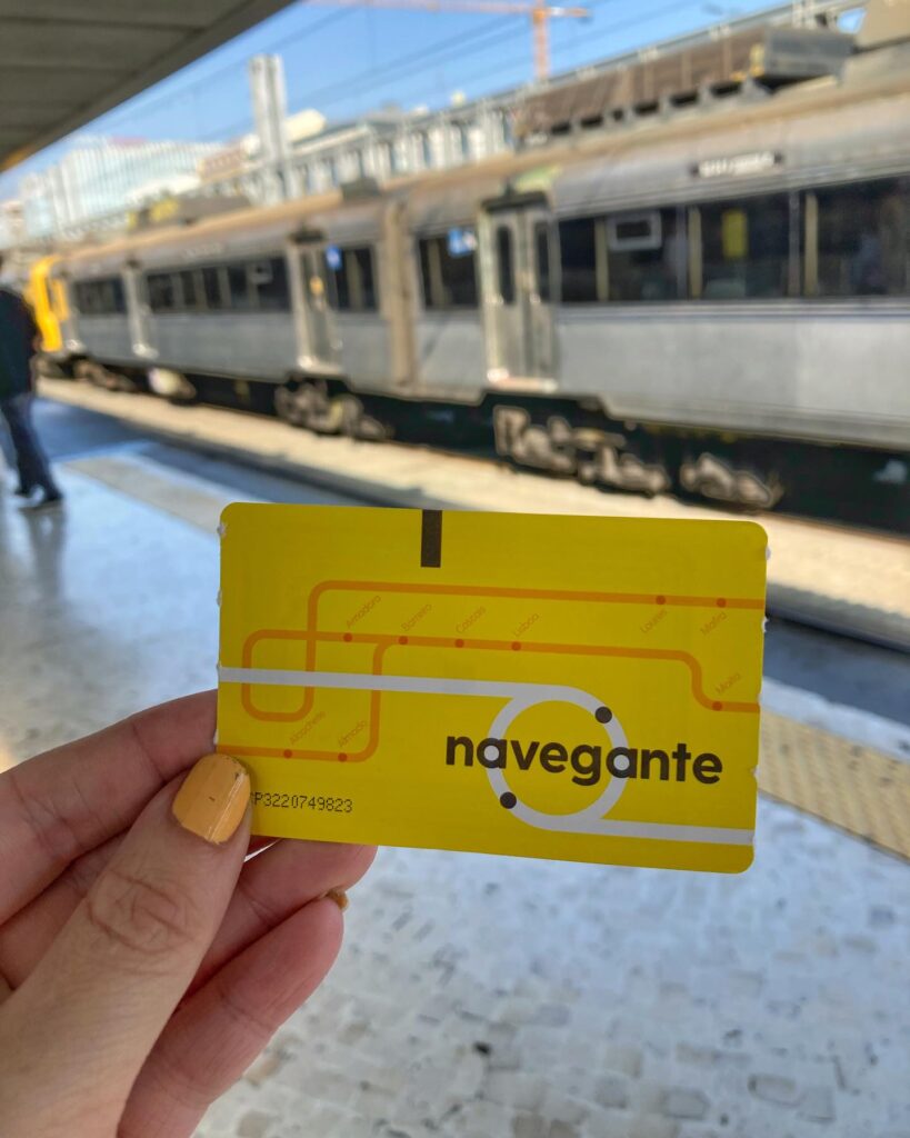 Estrela Lisbon: A Quiet Neighborhood (Travel Guide) 20 navegante card train station