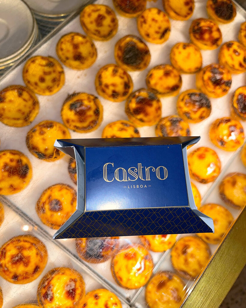 7 Best Pastel de Nata in Lisbon (I've Tried Them All Now) 6 Portuguese custard tarts displayed at Lisbon bakery, showcasing authentic Portuguese pastry art and local culinary delights. Perfect for exploring Lisboa's vibrant food scene.
