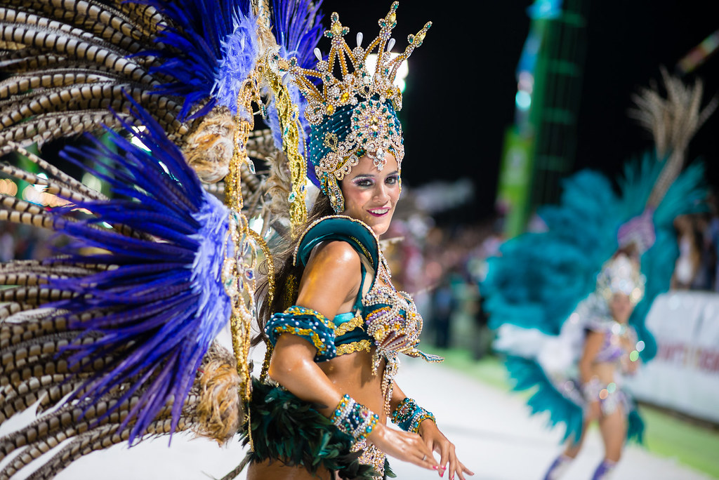 Lisbon Carnival Samba Dancers