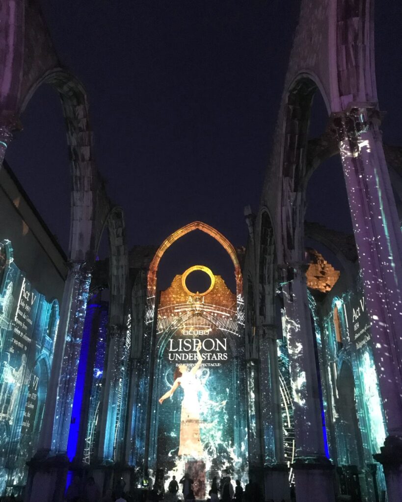 lisbon under stars