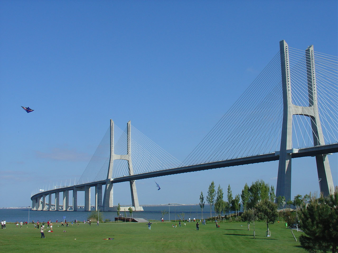 Vasco Da Gama Bridge Lisbon