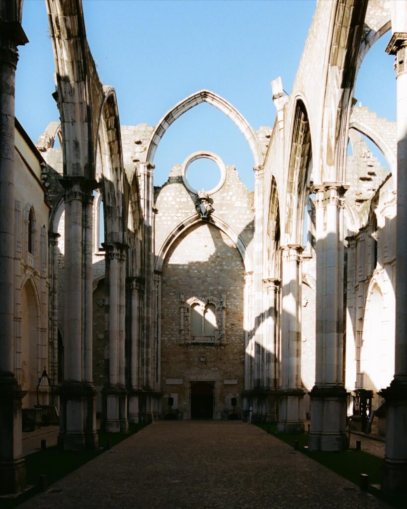 Carmo Convent Museum in Lisbon 10 carmo convent sun hits it