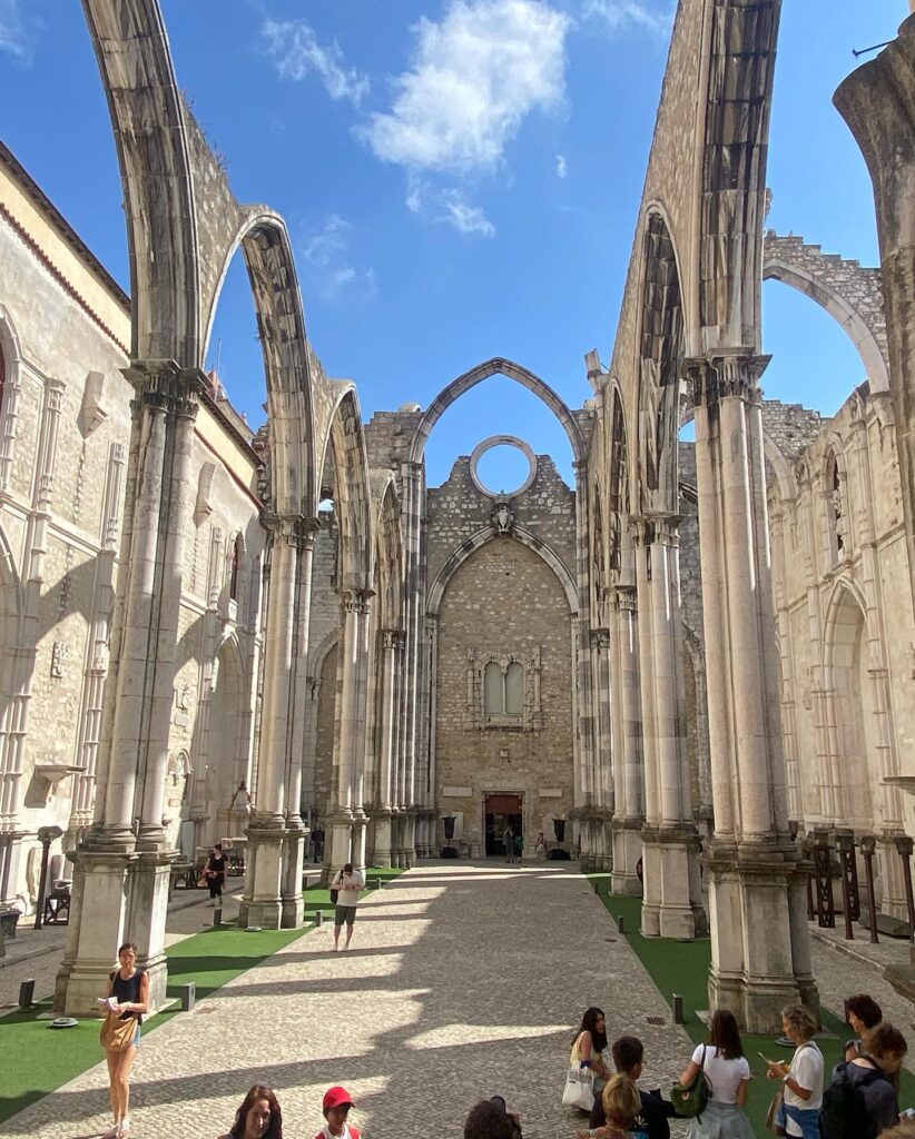 Carmo Convent Museum in Lisbon 8 history of carmo convent