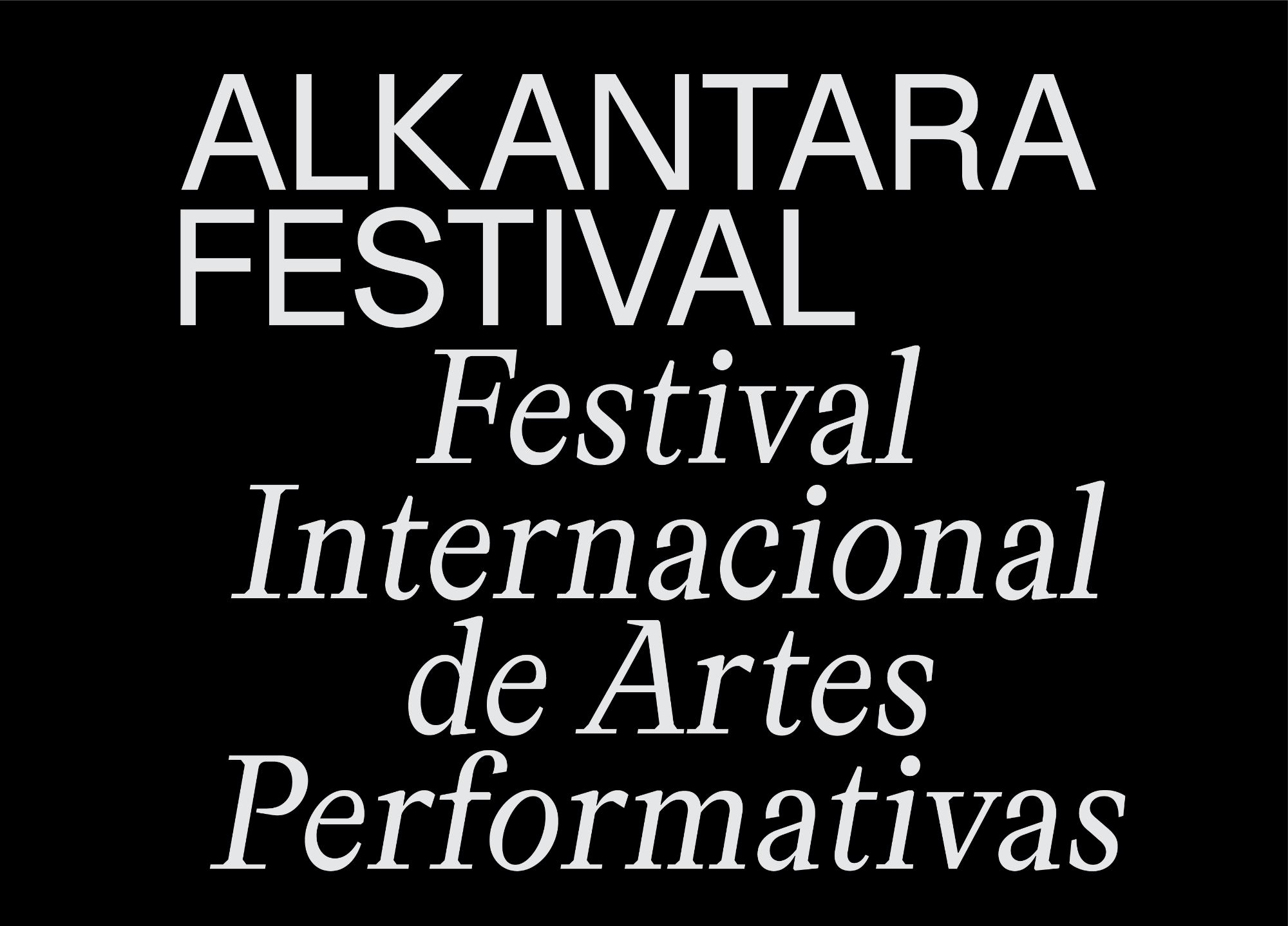 Alkantara Festival