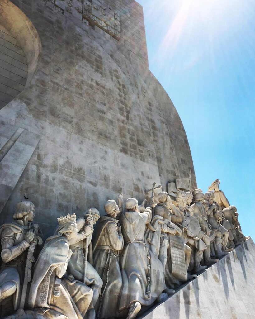Belém in Lisbon: So Many Attractions 4 monument to the discoveries close up