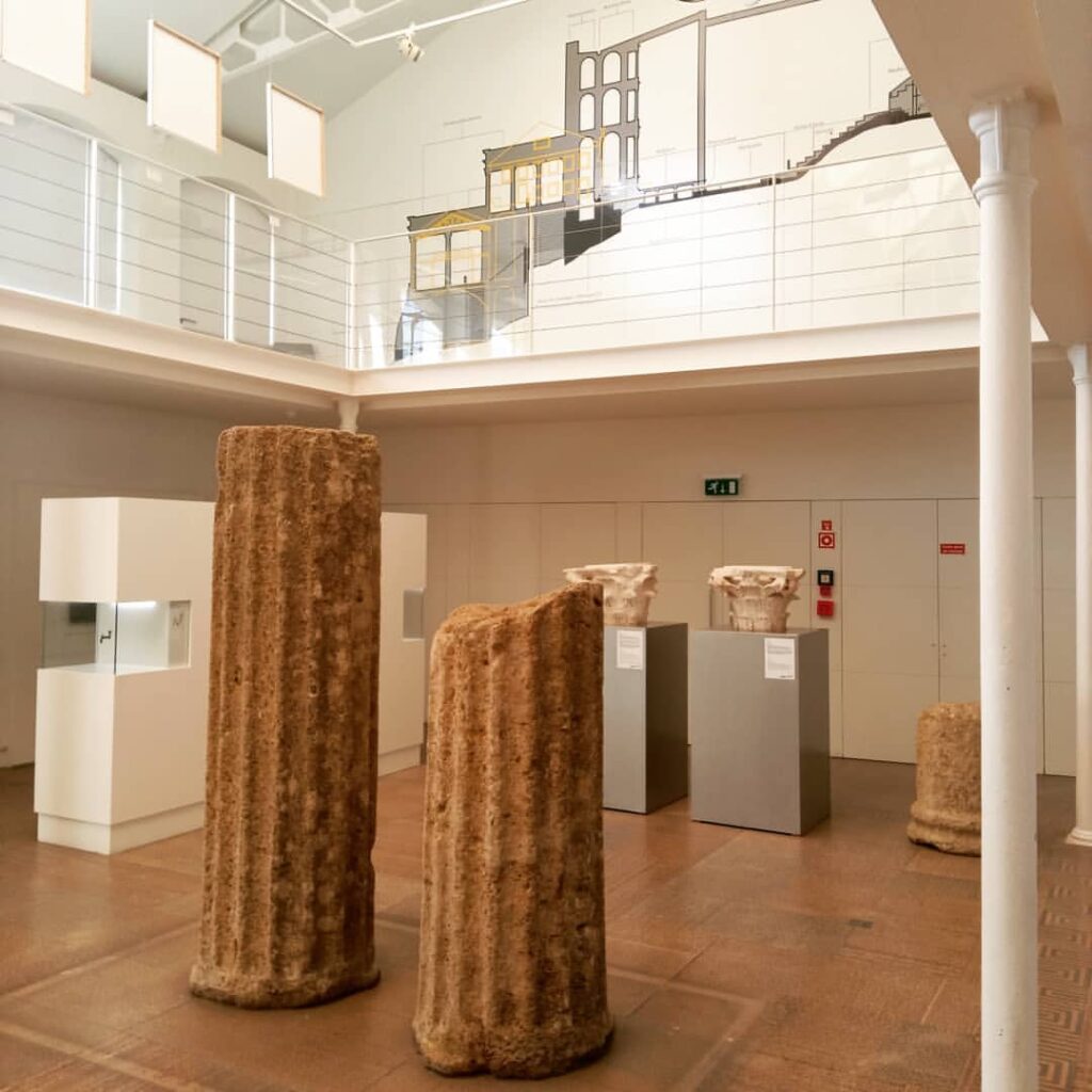 Pillars in the Roman Museum