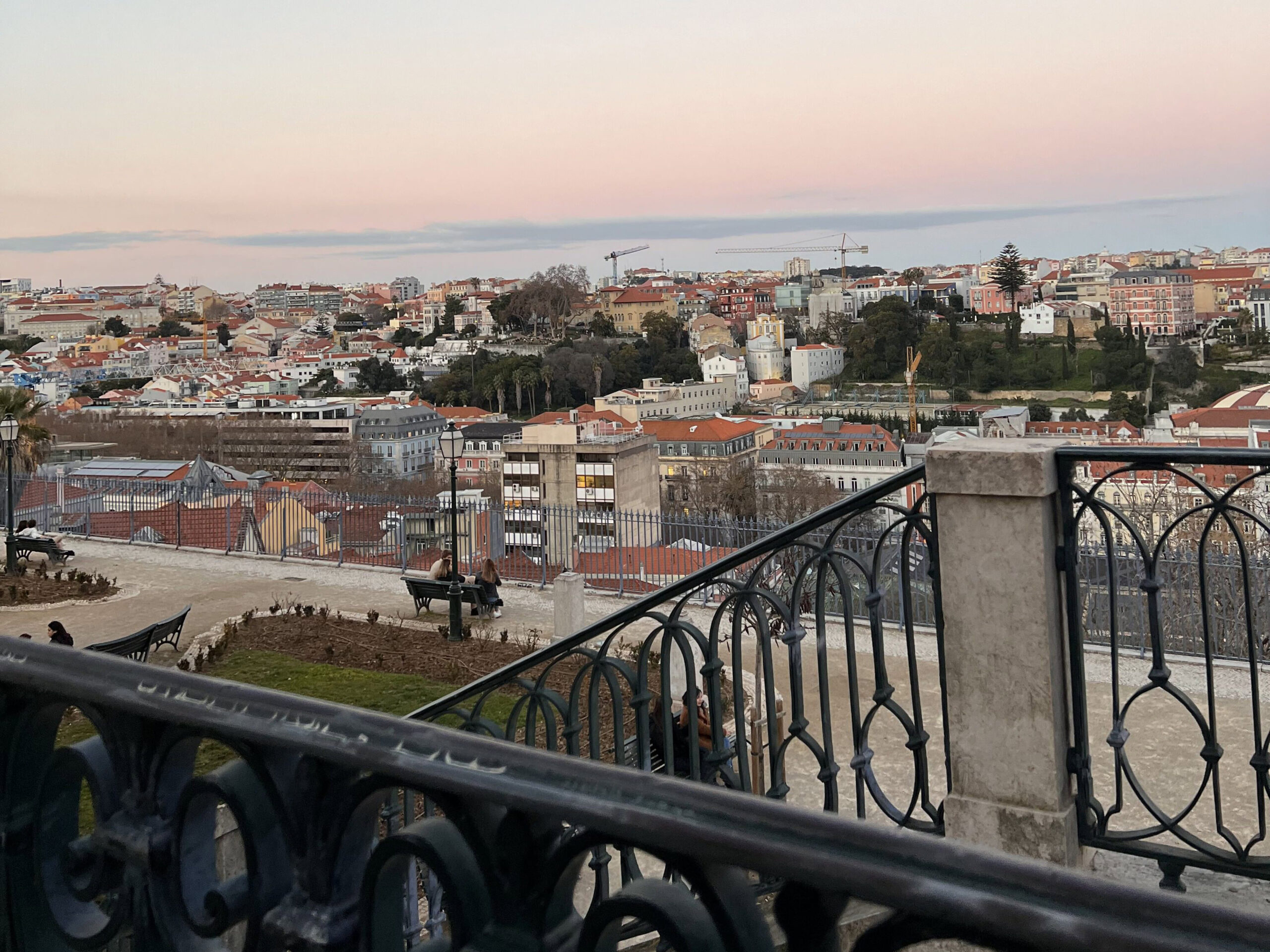 fall view in Lisbon