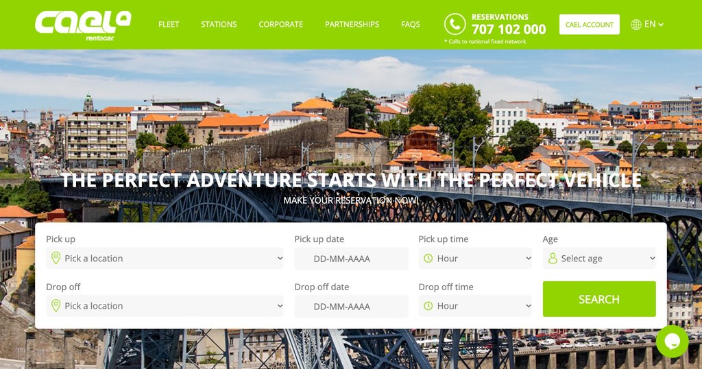 11 Best Budget Car Rentals in Lisbon 11 Cael car rental Lisbon website