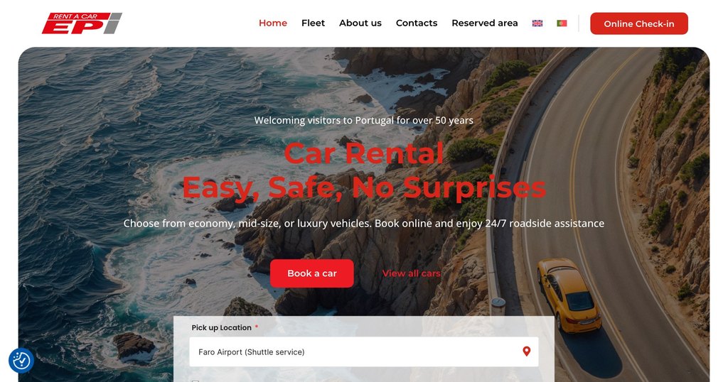 11 Best Budget Car Rentals in Lisbon 13 EPI Rent A Car Lisbon website