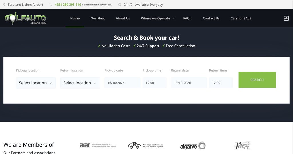 11 Best Budget Car Rentals in Lisbon 6 Golfauto car rental Lisbon website