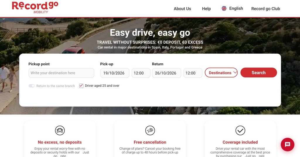 11 Best Budget Car Rentals in Lisbon 2 Recordgo car rental Lisbon website